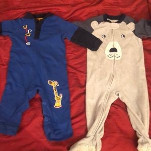 6-9 month long onsies